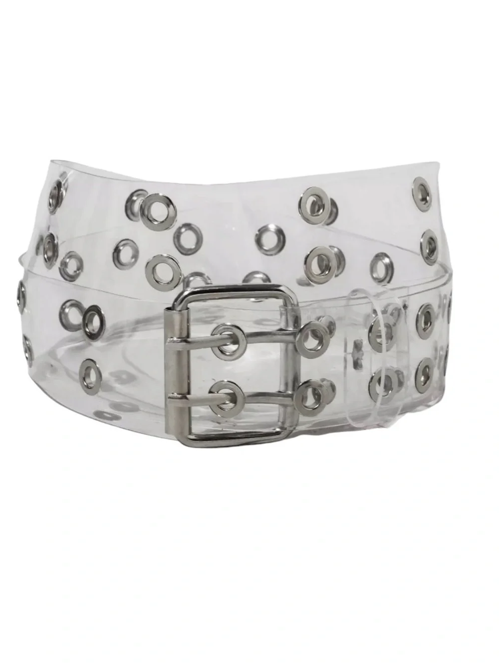 Plastic Double Eyelet Belt